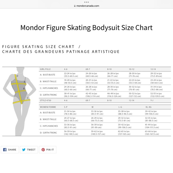 Mondor Figure Skating Box Skirt - Picture 5 of 5